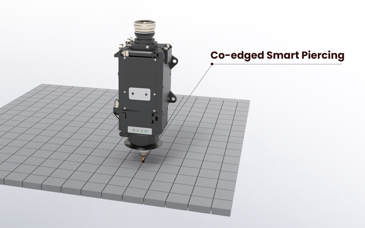Co-edged Smart Piercing
